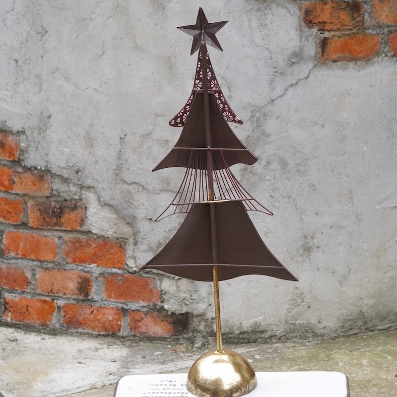 アンティークブリキ・クリスマスツリーオーナメント【単独梱包・送料込み】