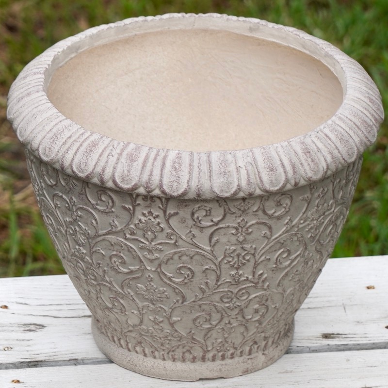 グラスファイバー・WJOシリーズ・ラウンドポットL（直径30cm）・WH1351