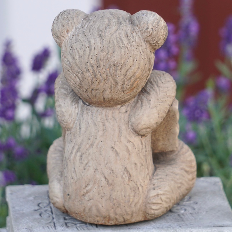 Welcomeボードのくまさんブラウン