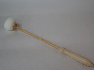 木魚バチ皮巻き(たたく棒）藤柄 | 仏具,鳴り物リン木魚 | 奥村仏具店