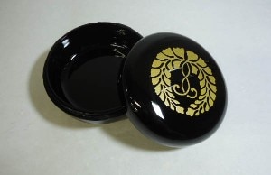 香合　宗紋入り