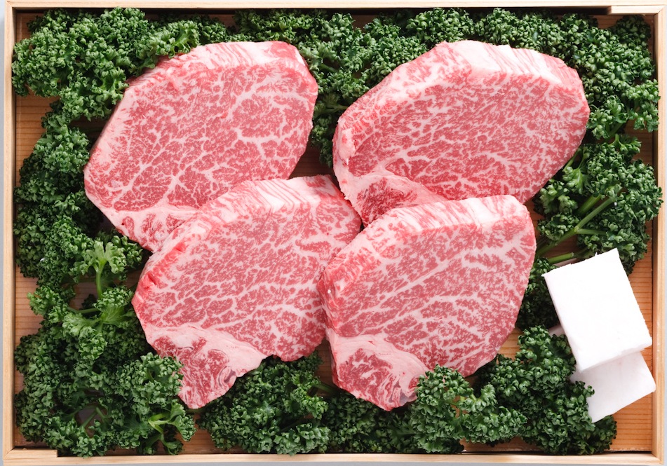 かずさ和牛ヒレステーキ肉　(A4)　150ｇ×4枚 【品番KH-4】