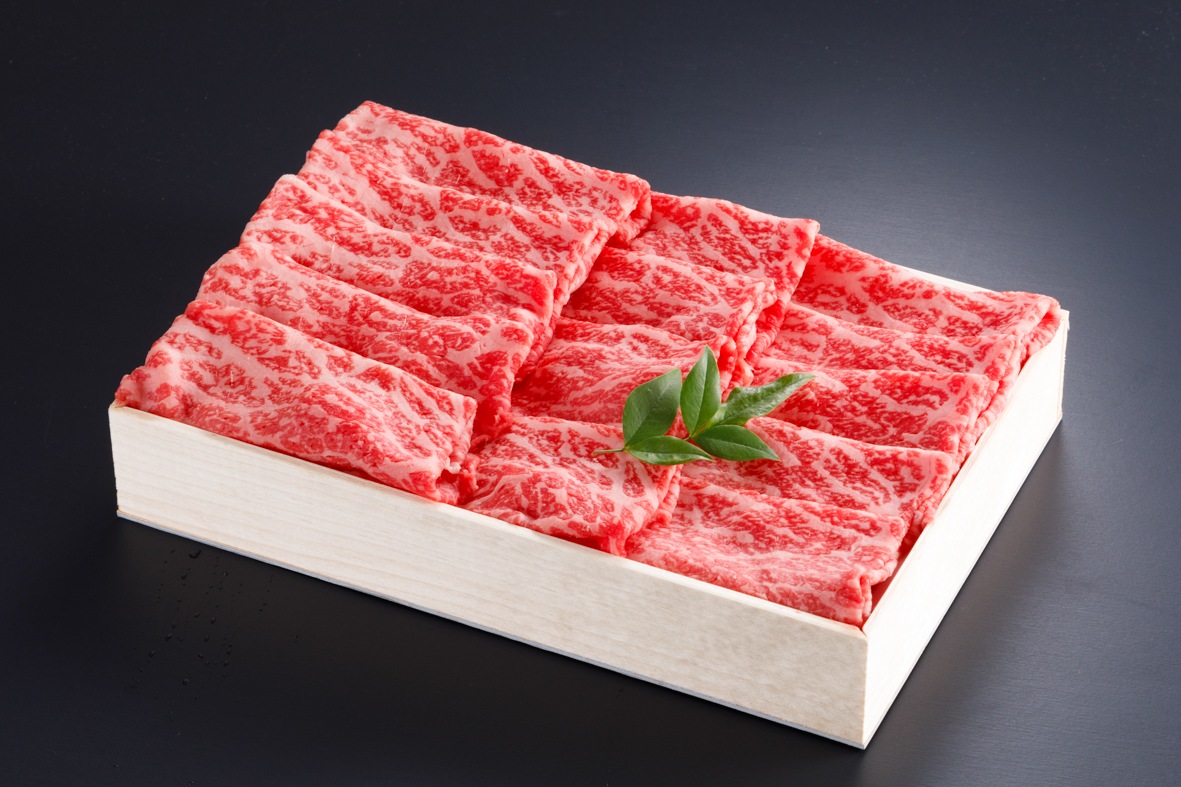 かずさ和牛しゃぶしゃぶ肉（A4・モモ）　600ｇ（4人前） 【品番KV-60】