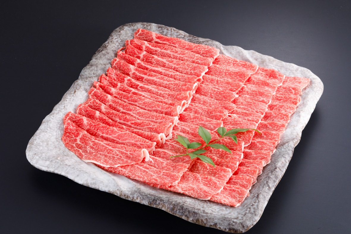 かずさ和牛しゃぶしゃぶ肉（A4・モモ）　600ｇ（4人前） 【品番KV-60】