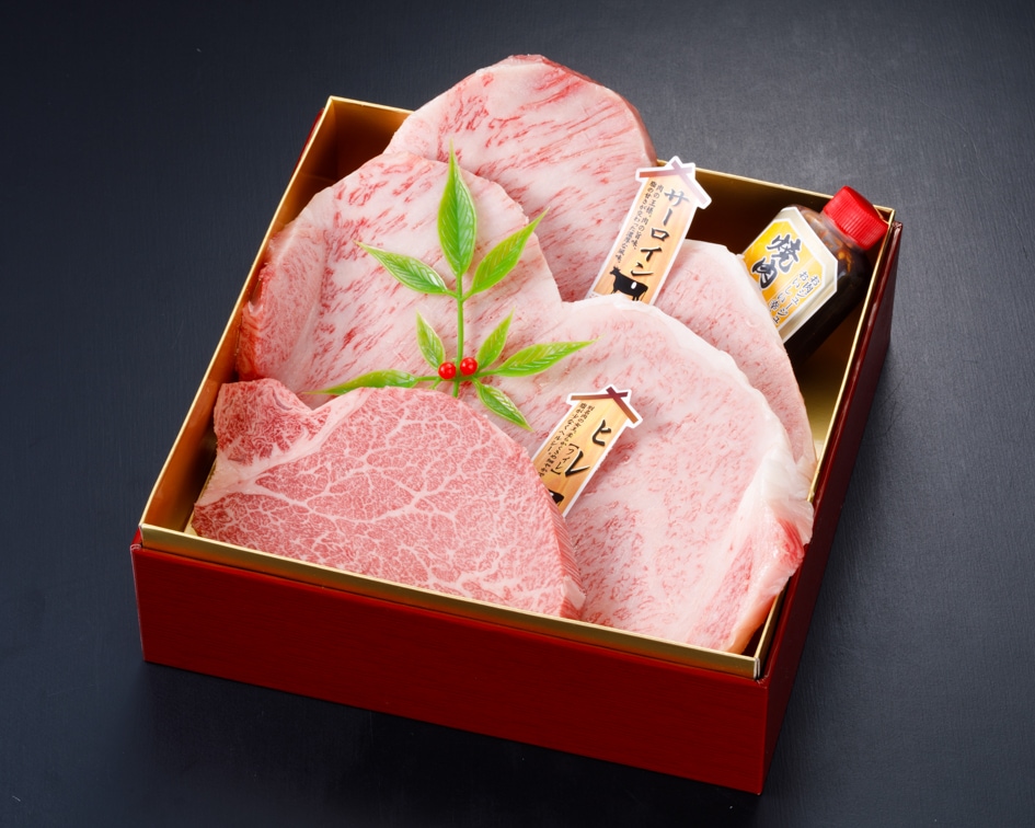 かずさ和牛 肉おせち(生) 三段重(約4~5人前) 限定50セット 【品番KNO-3】