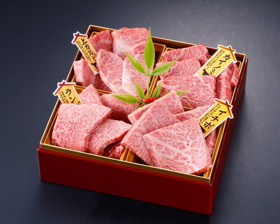 かずさ和牛 肉おせち(生) 三段重(約4~5人前) 限定50セット 【品番KNO-3】