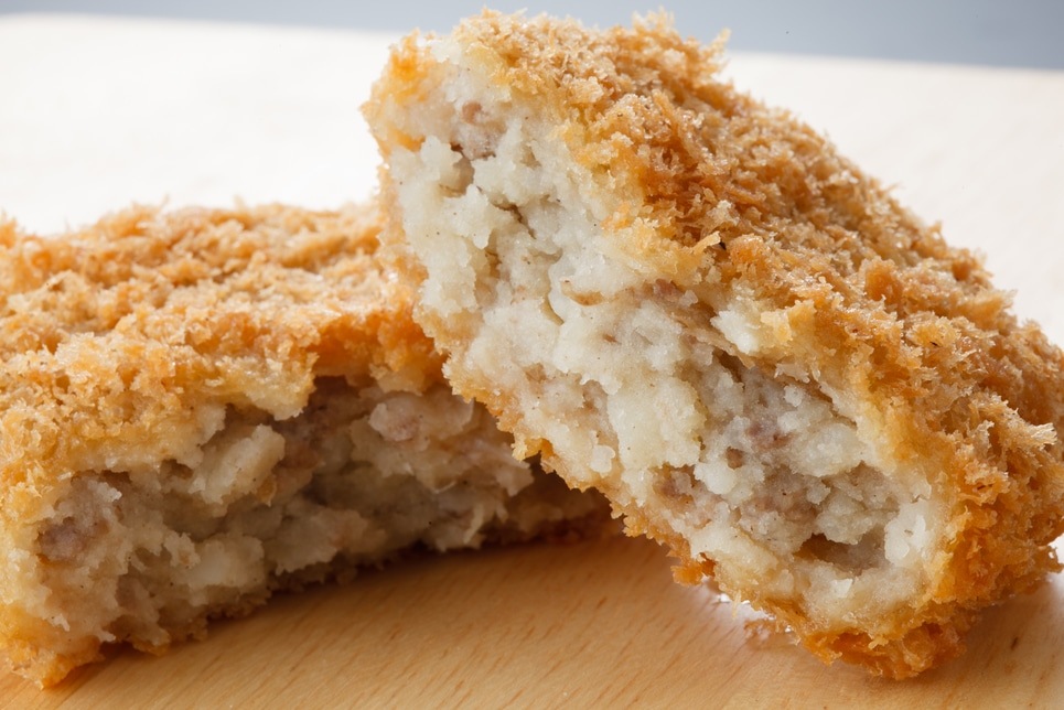 【初回購入限定】肉惣菜お試しセット和牛コロッケ(揚・冷凍)×2個・和牛メンチカツ×2個（揚・冷凍）・和牛ハンバーグ×2個(生・冷凍) 【品番AKMH-2】