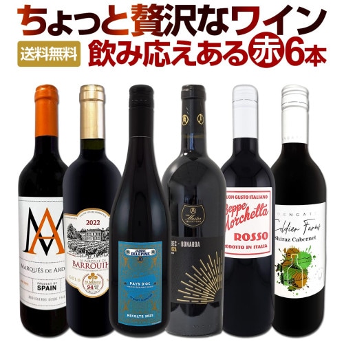 送料無料】第181弾！当店厳選！これぞ極旨赤ワイン！『大満足！充実の