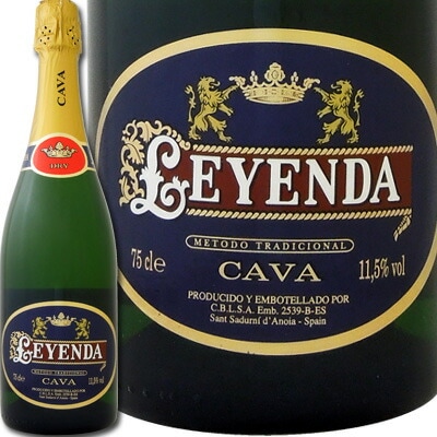 カヴァ・レジェンダ・ドライ 白スパークリングワイン | スパークリング