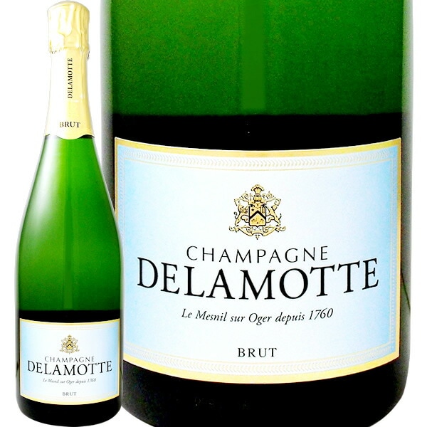 DELAMOTTE デュラモット 2本セット BOX】ドゥラモット・ブリュット NV(箱入り) 白スパークリング