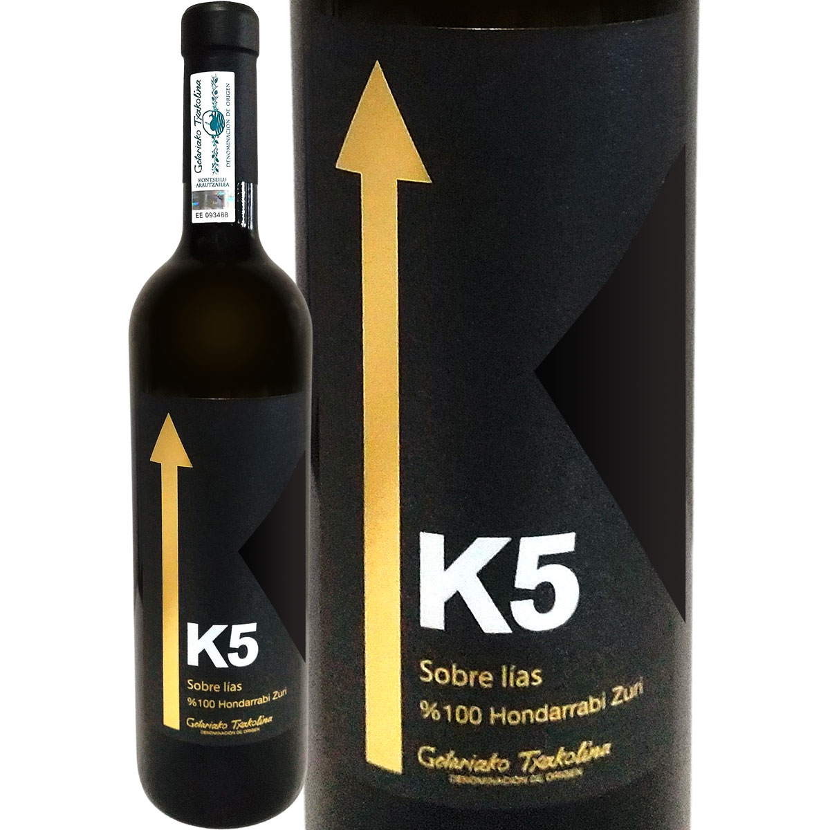 チャコリ・Ｋ５・アルギニャーノ 2019 白ワイン