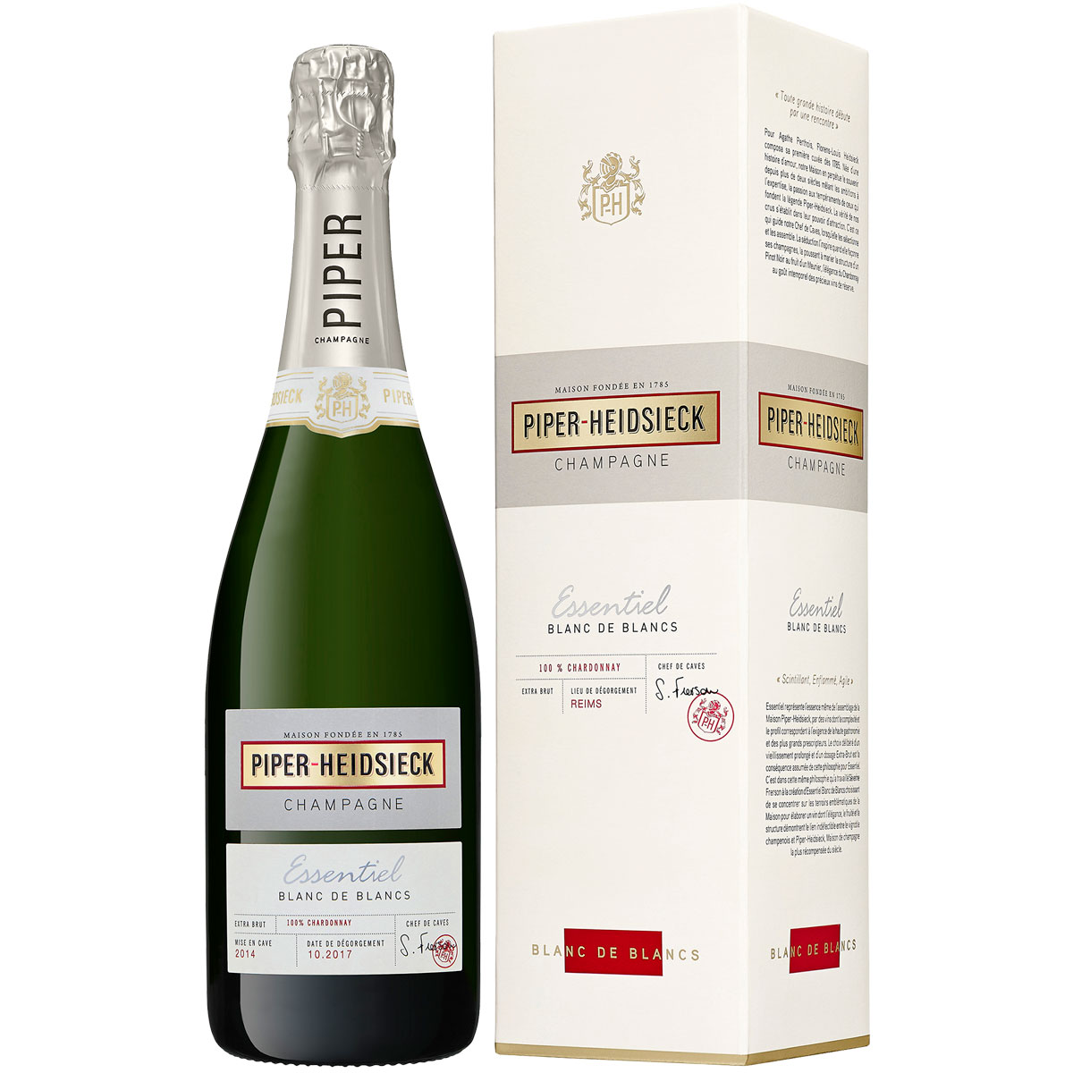 PIPER-HEIDSIECK シャンパーニュ ブリュット 2本 BOX】シャンパーニュ・パイパー・エドシック・エッセンシエル