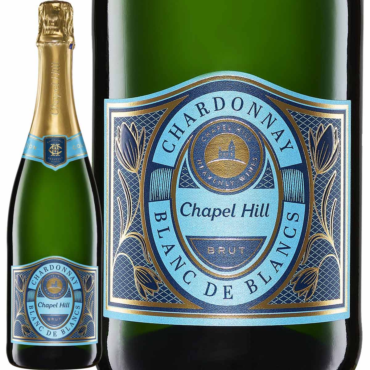 チャペル・ヒル・スパークリング・シャルドネ・ブリュット<br><br>【白スパークリングワイン】【750ml】【辛口】