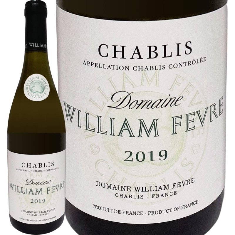 WILLIAM FEVRE シャブリ 2019 2本セット ドメーヌ・ウィリアム・フェーブル・シャブリ 2019 白ワイン | 白