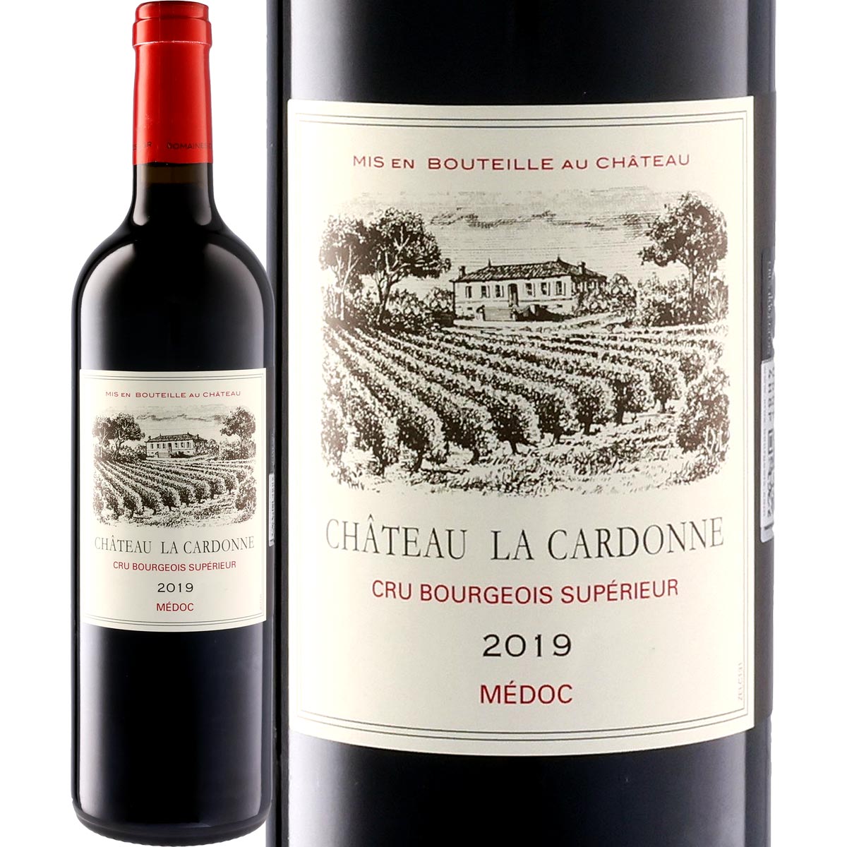 シャトー・ラ・カルドンヌ 2019<br><br>750ml ボルドー 赤ワイン