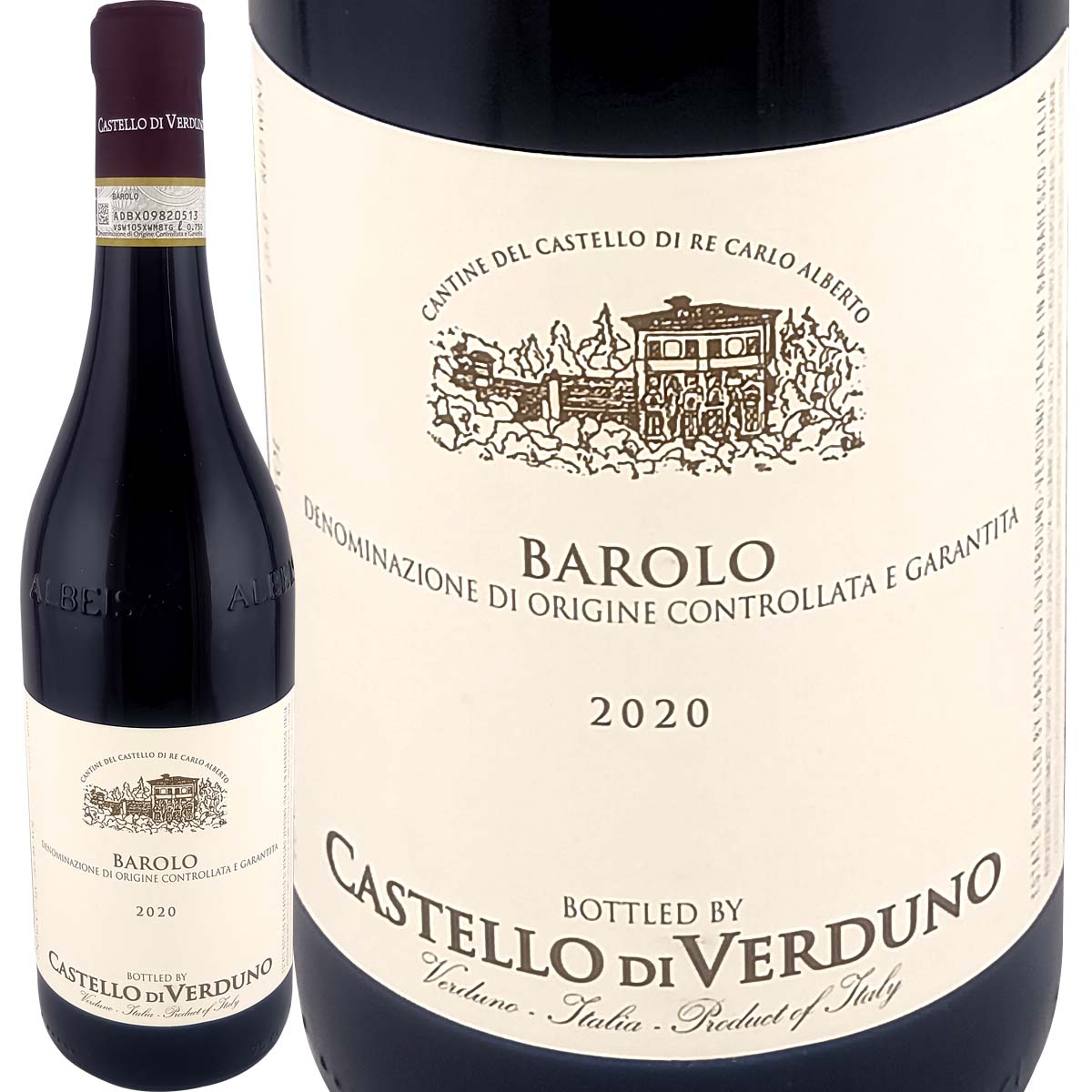カステッロ・ディ・ヴェルドゥーノ・バローロ 2020<br><br>【イタリア】【赤ワイン】【750ml】【ミディアムボディ寄りのフルボディ】【辛口】