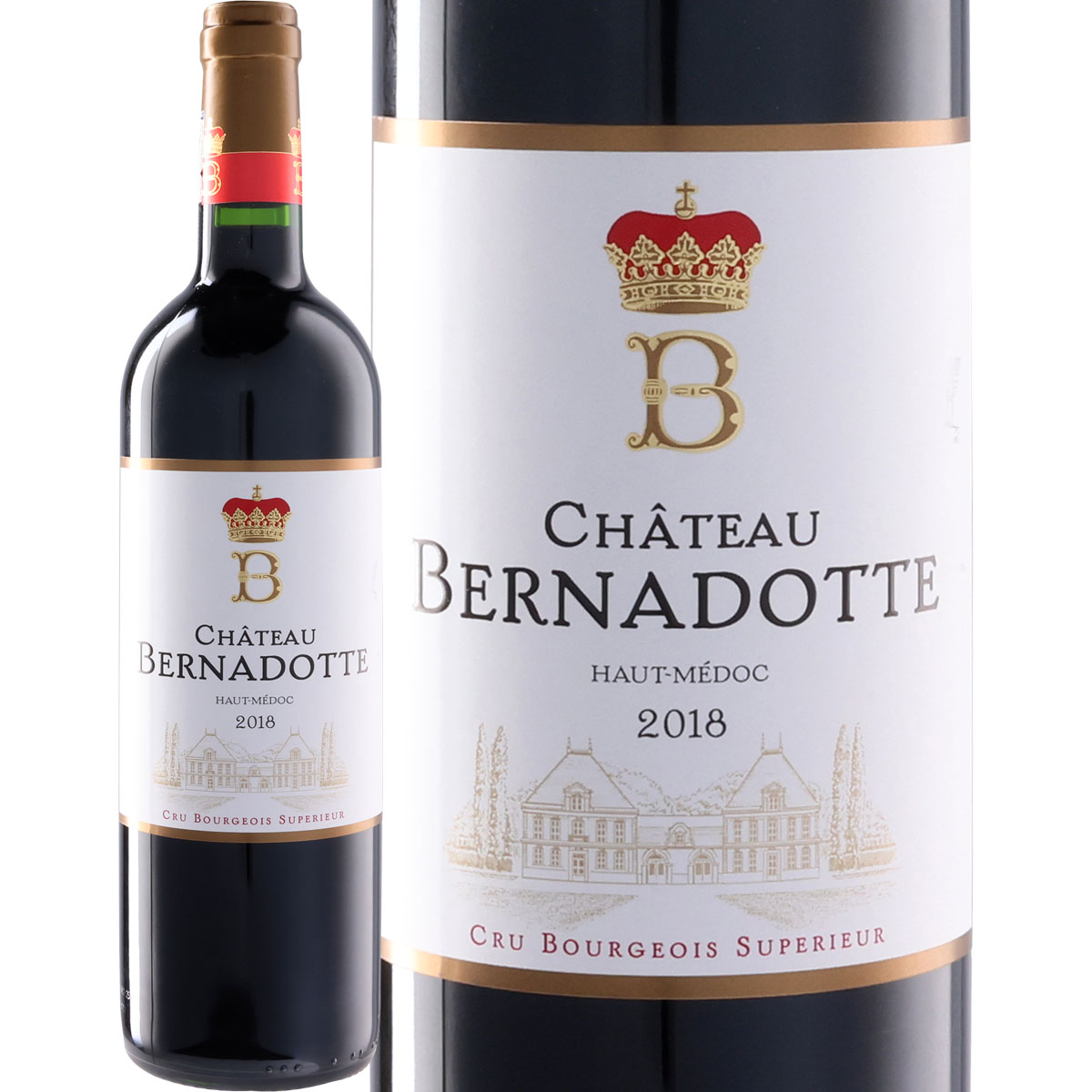 シャトー・ベルナドット 2018<br><br>フランス ボルドー 750ml マルゴー