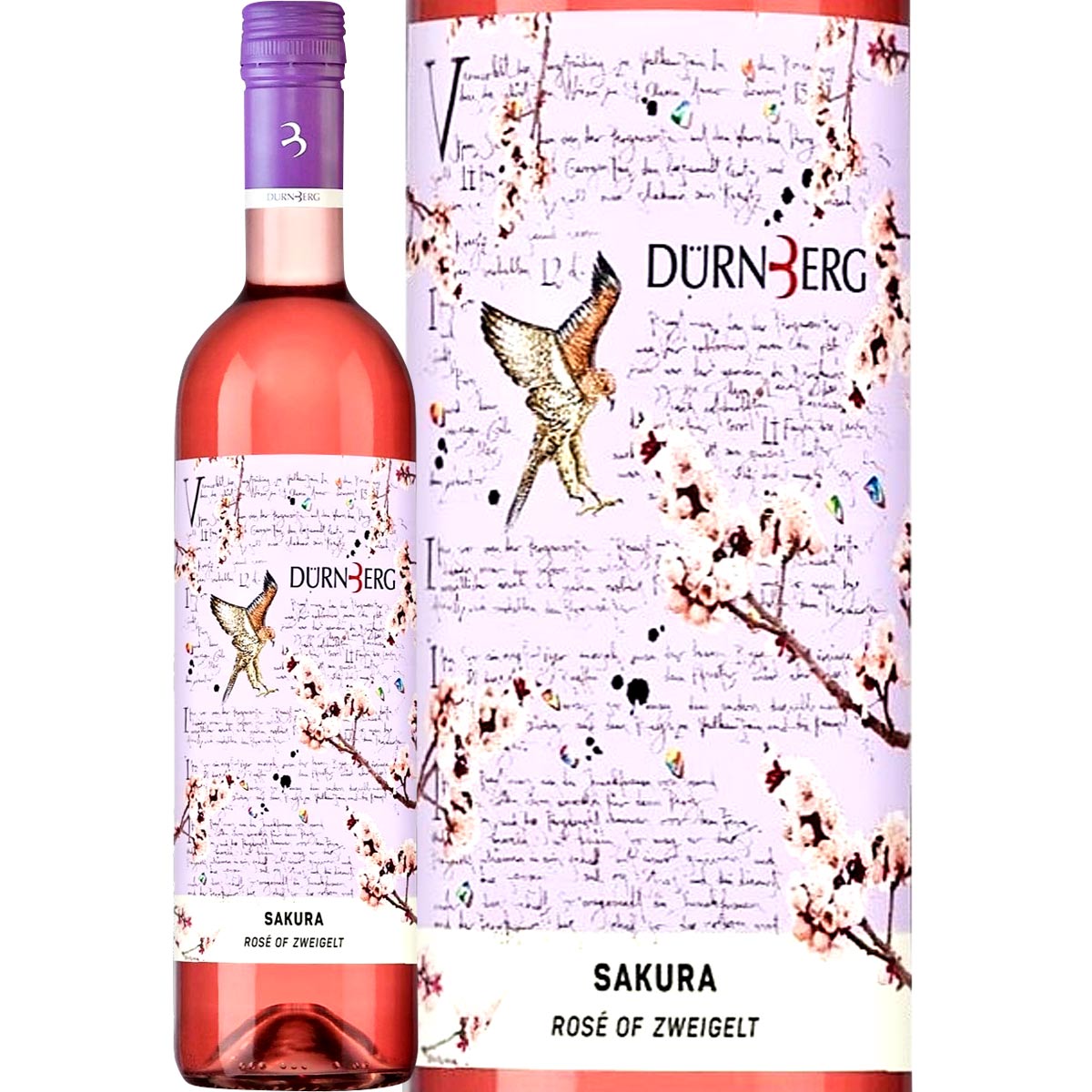 デュルンベルク サクラ ロゼ オブ ツヴァイゲルト 2024 オーストリア ロゼワイン 750ml ライトボディ 辛口 ツヴァイゲルト スクリューキャップ
