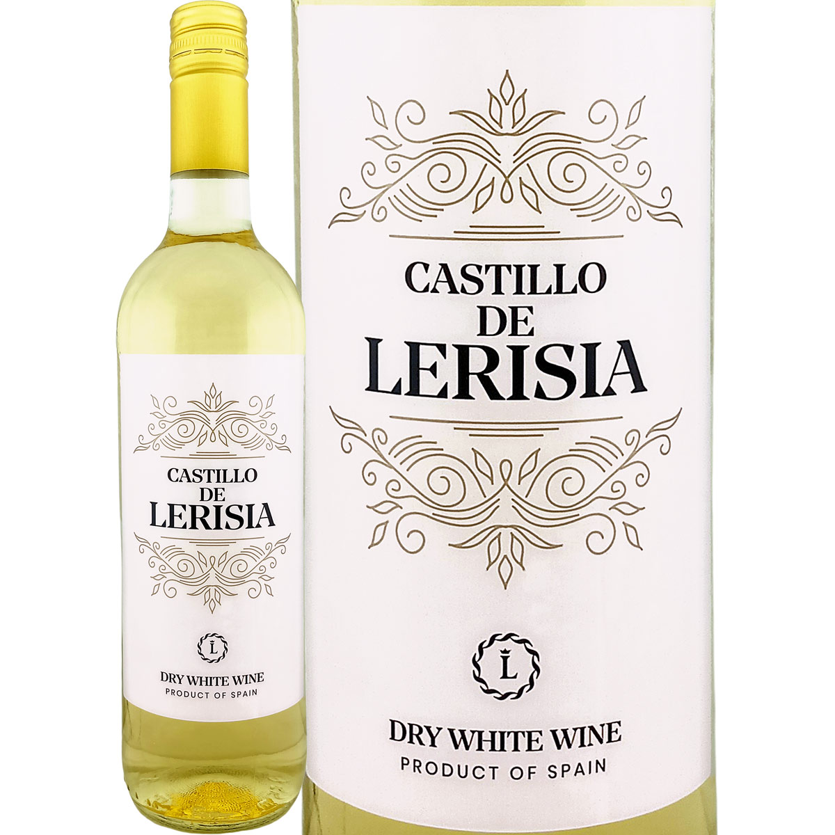 カスティーリョ・デ・レリシア・ブランコ（最新ヴィンテージでのお届け） スペイン 白ワイン 750ml 辛口 ライトボディ マカベオ ビウラ ムルシア州 ビノ・デ・エスパーニャ 高地畑 標高750-800m 家族経営ワイナリー バスティダ アルセーニョ