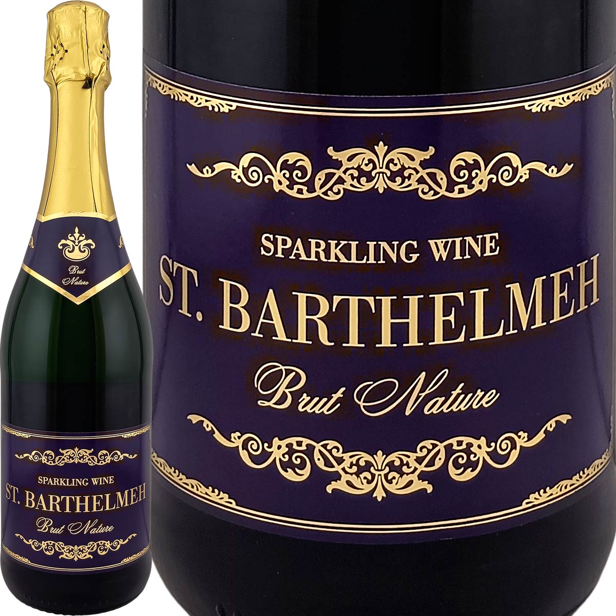 ジョセフ・ドラーテン・ザンクト・バルテルメ・ゼクト・ブリュット・ナチュール スパークリングワイン 白泡 750ml トレッビアーノ アイレン ドイツ ドイツワイン 辛口 無添加ドザージュ ドザージュなし 老舗メーカー 1860年創業 フルーティー 柑橘系アロマ 白い花