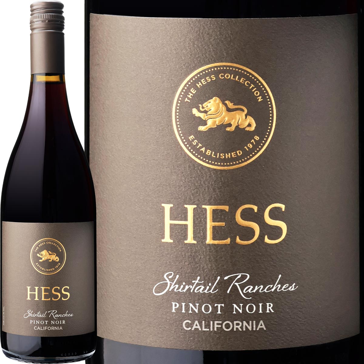 ヘス・コレクション・シャーテイル・ランチ・ピノ・ノワール　2022<br><br>アメリカ 赤ワイン 750ml 辛口
