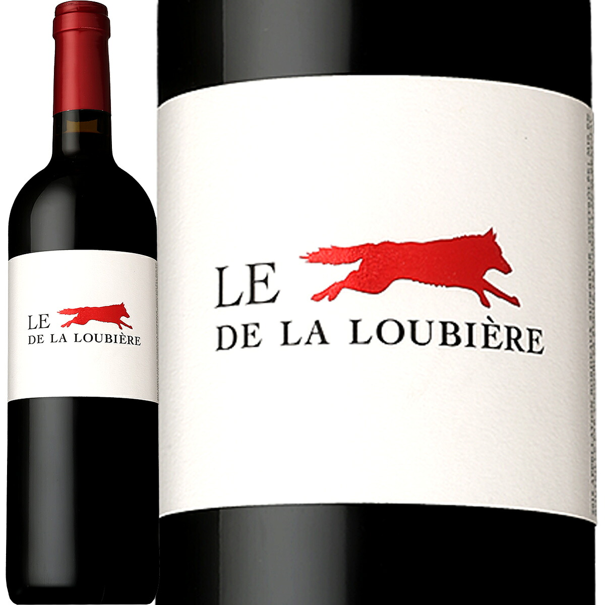 ル・ルー・ド・ラ・ルビエール・ルージュ 2019 赤ワイン 750ml ミディアムボディ ボルドー