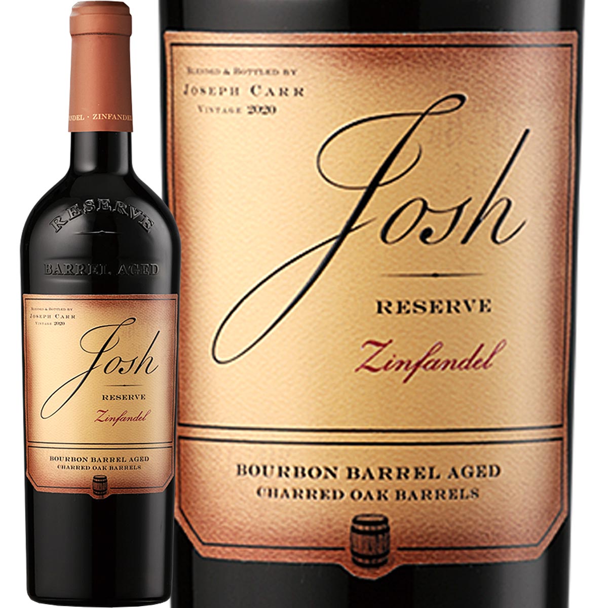 ジョシュ・セラーズ・カリフォルニア・ジンファンデル(最新ヴィンテージ) 赤ワイン 750ml フルボディ アメリカ ジンファンデル100% Zinfandel カリフォルニアワイン 辛口 ALC14.5% 熟したプラム 胡椒 クローブ スモーキー ジョセフ・カー カジュアルブランド