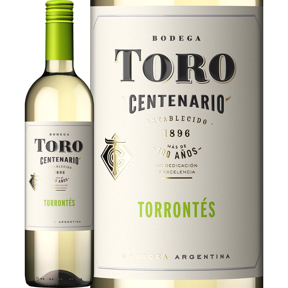 トロ・センテナリオ・トロンテス 2025  アルゼンチン ライトボディ ワイン 白 750ml 辛口 メンドーサ トロンテス