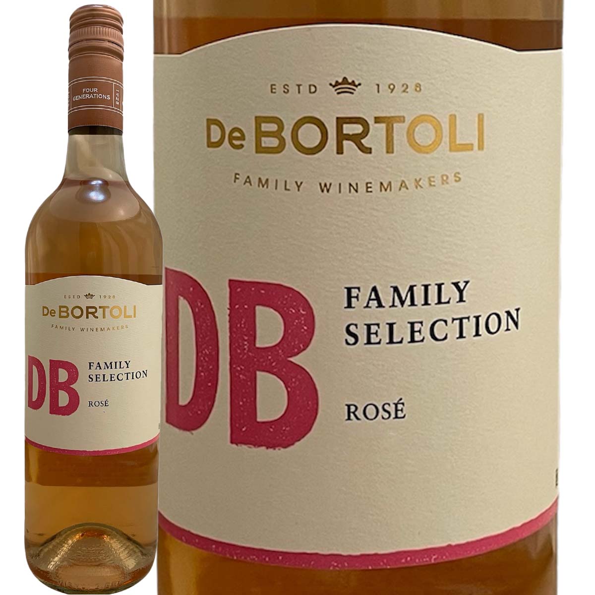 ロゼワイン 辛口 デ・ボルトリ・DB・ロゼ(最新ヴィンテージ) オーストラリア ロゼワイン 750ml ライトボディ 辛口 シラーズ100% シラーズ リヴェリナ ニューサウスウェールズ 家族経営ワイナリー スクリューキャップ ALC12% ラズベリー ストロベリー スパイス コスパ良好