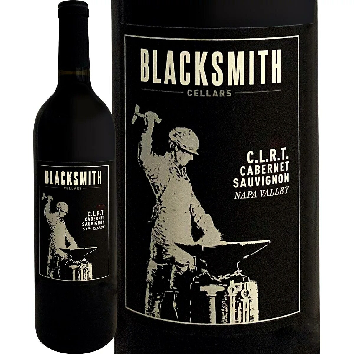 ブラックスミス・CLRT・ナパ・ヴァレー・カベルネ・ソーヴィニヨン 2023 アメリカ 赤ワイン 750ml フルボディ 辛口 Black Smith ブラックスミス セラーズ ナパカベ コスパ 濃厚 リッチ 果実味 樽感 樽香 カシス ブラックチェリー チョコレート リコリス ナツメグ メルロー