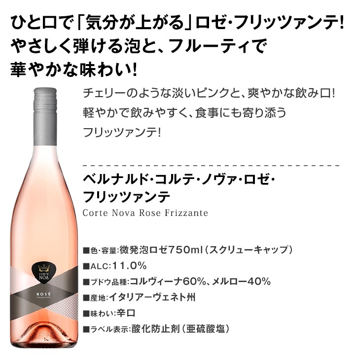 【送料無料】これぞ心地よい爽快泡！爆発的人気フリッツァンテ10本セット！