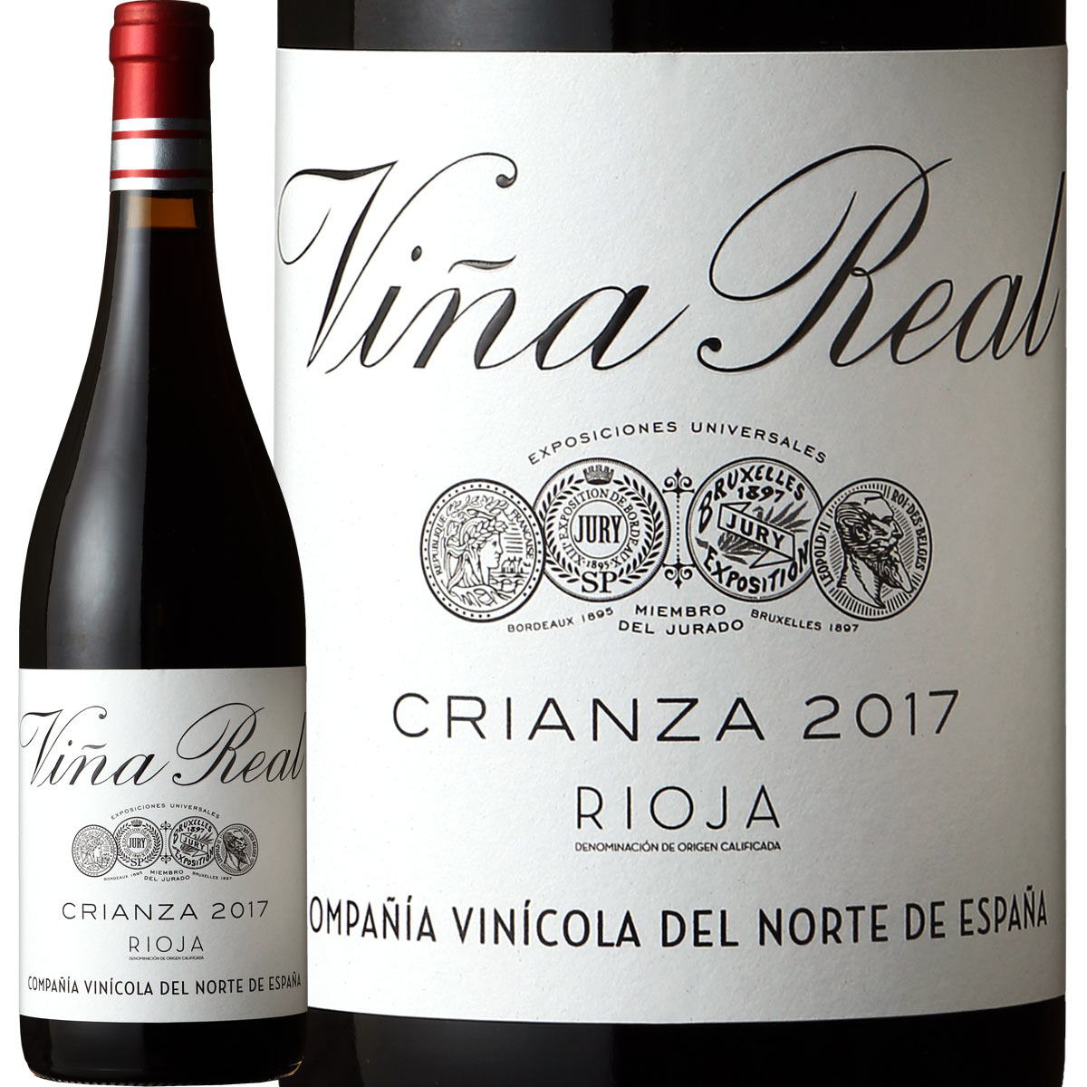 ヴィーニャ・レアル・クリアンサ　2019<br><br>スペイン 赤ワイン 750ml ミディアムボディ リオハ 銘醸地 CVNE リオハ・アラベサ スペイン王室御用達ワイナリー 高樹齢 古木 テンプラニーリョ 樽熟成 パーカー91点 サックリング93点