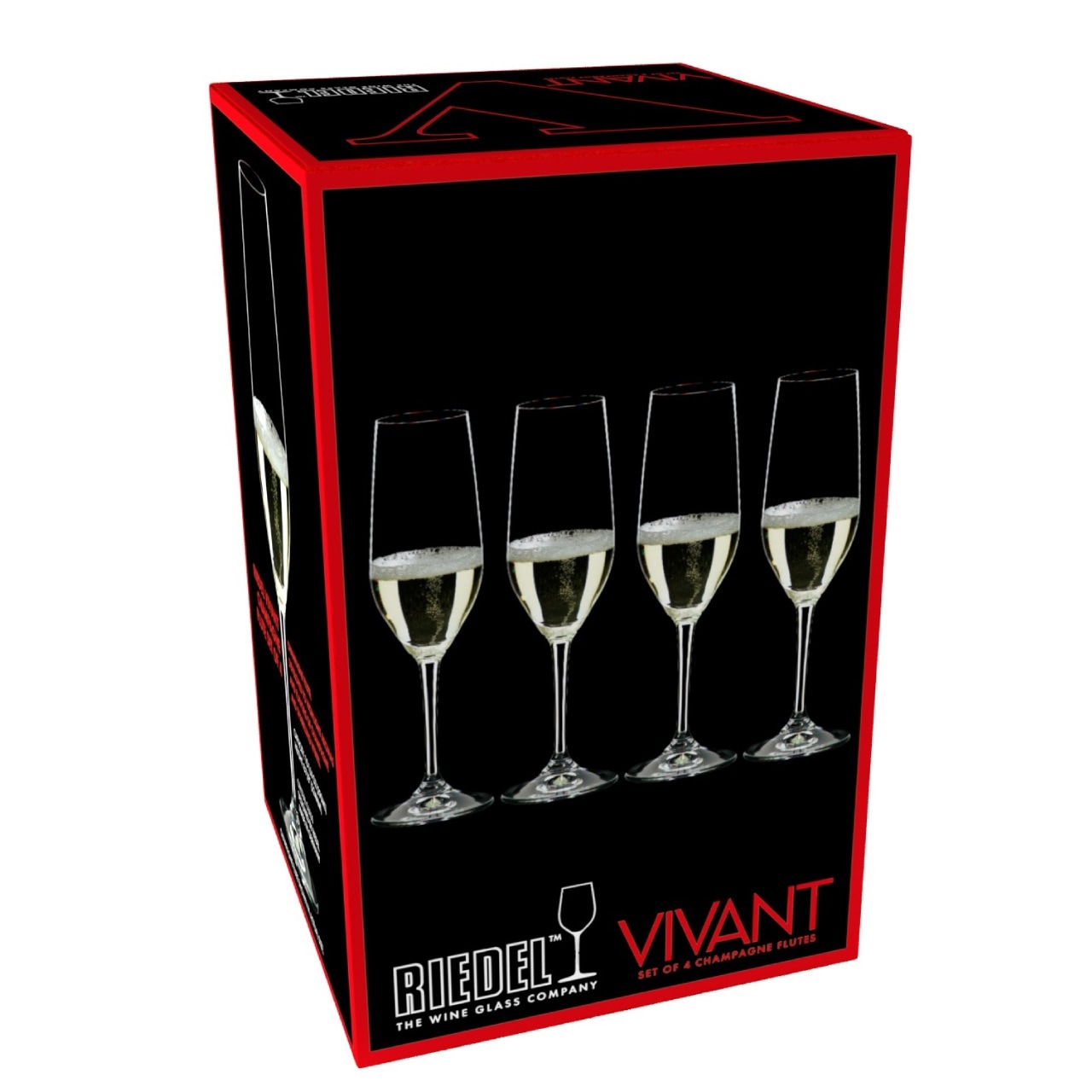 送料無料】ワイングラス リーデル・ヴィヴァント 4脚セット