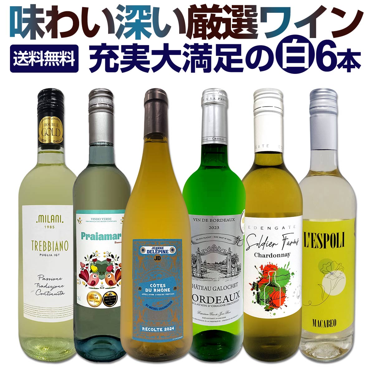 送料無料】第234弾！当店厳選！極旨白ワイン！『白ワインを存分に