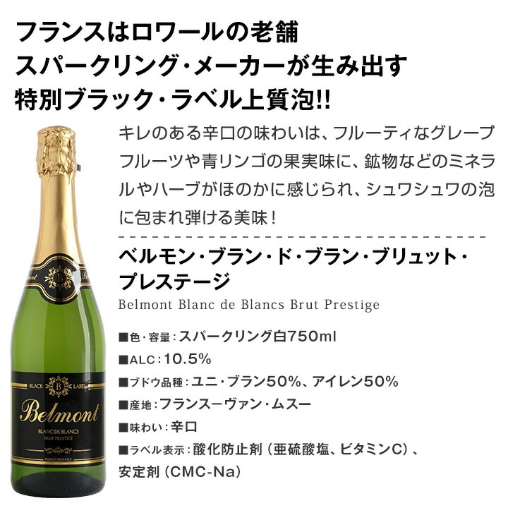送料無料】第31弾！シャンパン入り！辛口スパークリングワイン12