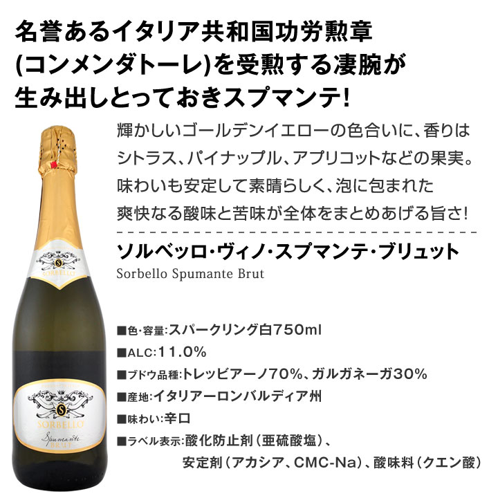 【送料無料】第108弾！選び抜いたハイクオリティ泡ばかり12本！辛口スパークリングワインセット！