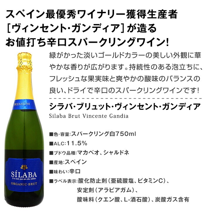 【送料無料】第108弾！選び抜いたハイクオリティ泡ばかり12本！辛口スパークリングワインセット！