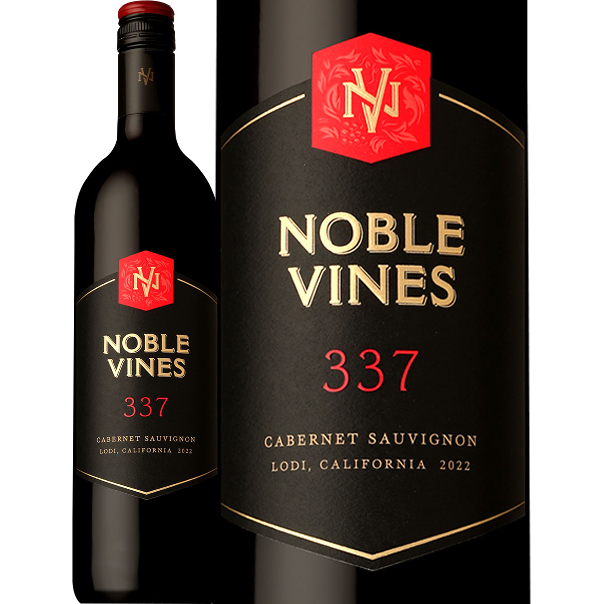 ノーブル・ヴァインズ・337・カベルネ・ソーヴィニョン2022<br><br>アメリカ　赤ワイン 750ml 辛口