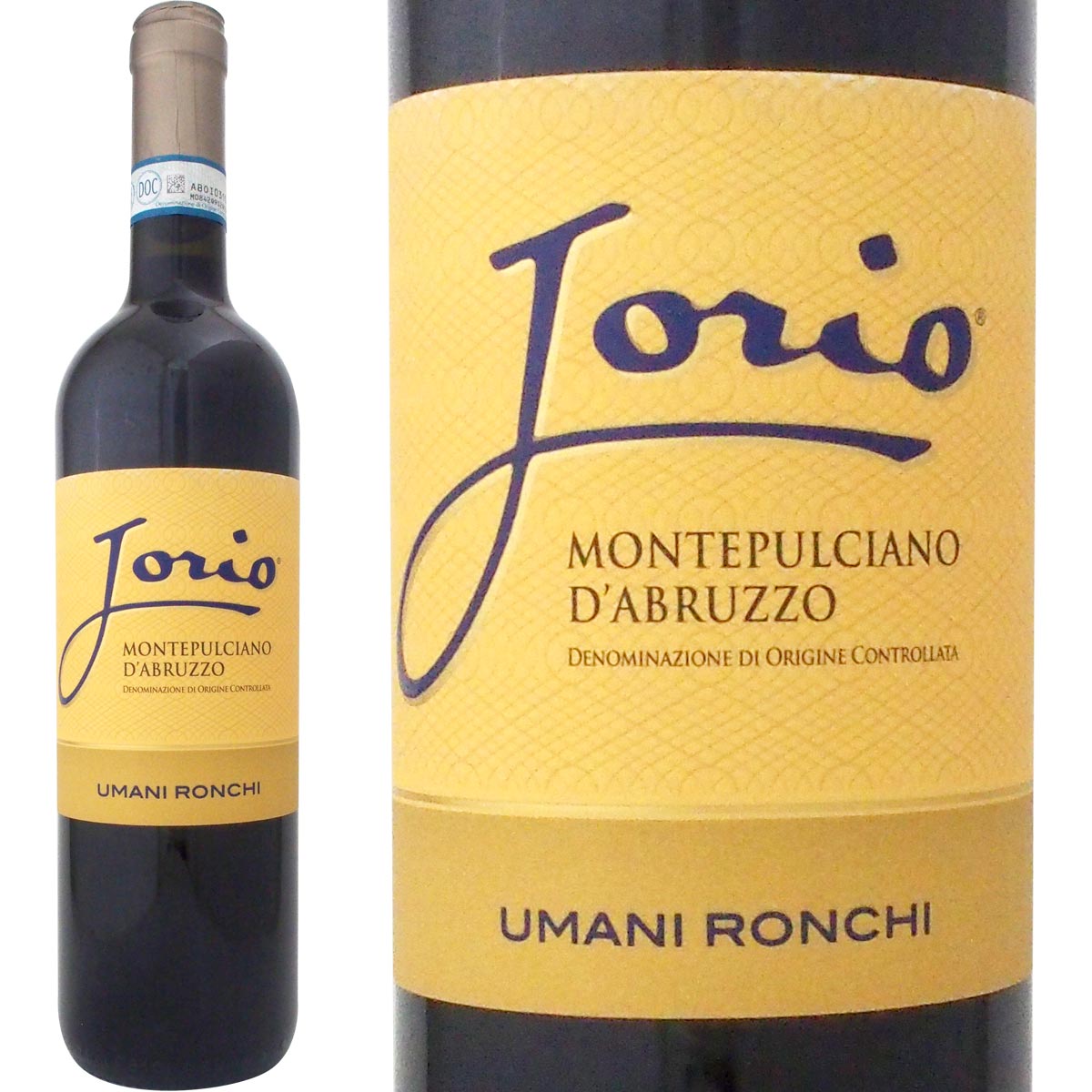 ウマニ・ロンキ・ヨーリオ・モンテプルチアーノ・ダブルッツォ 2022<br><br>【イタリア】【赤ワイン】【750ml】【ミディアム寄りのフルボディ】【辛口】