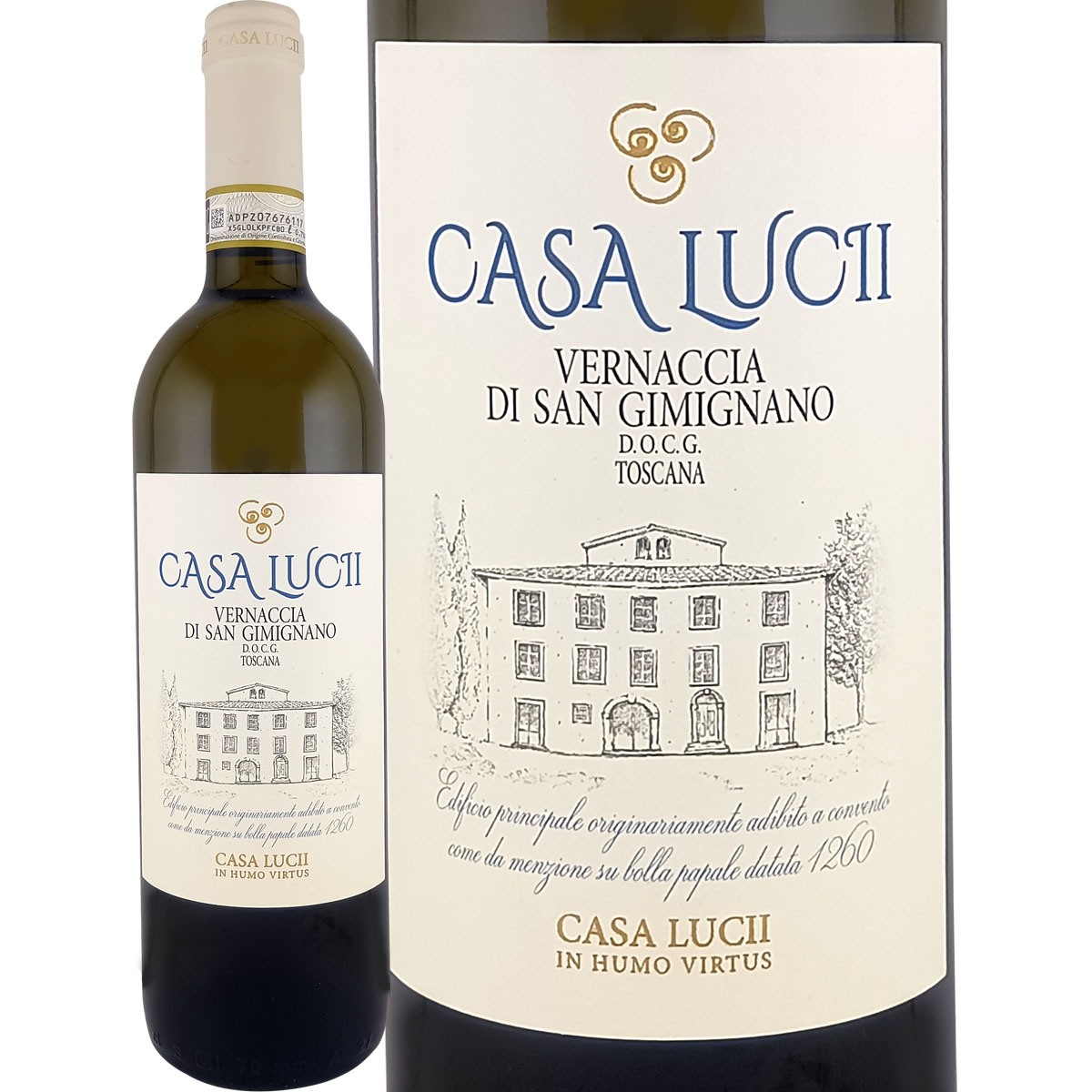 刻命 時雨さん専用【新品未使用】new-ushua3 　ワイン カーザ・ルッチ・ヴェルナッチャ・ディ・サン・ジミニャーノ 2024 | 白