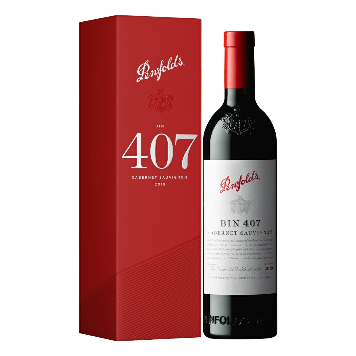 ペンフォールズ BIN 407 カベルネ・ソーヴィニヨン 2019 ペンフォールズ BIN(ビン)407 カベルネ ソーヴィニヨン 2019