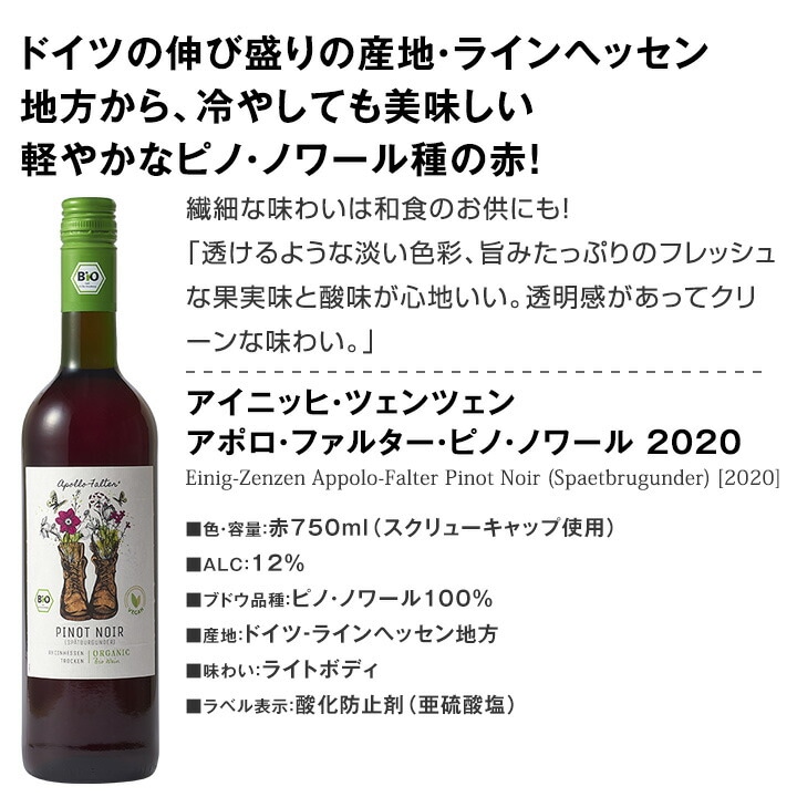 送料無料】ピノ好き集まれ！イギリス・欧州で愛される個性豊かなピノ