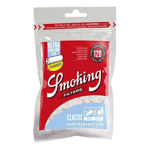 スモーキング・クラシック・ウルトラスリム・ロング・フィルター｜世界