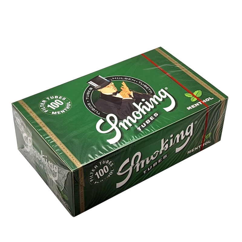スモーキング・フィルター付きさや紙メンソール100
