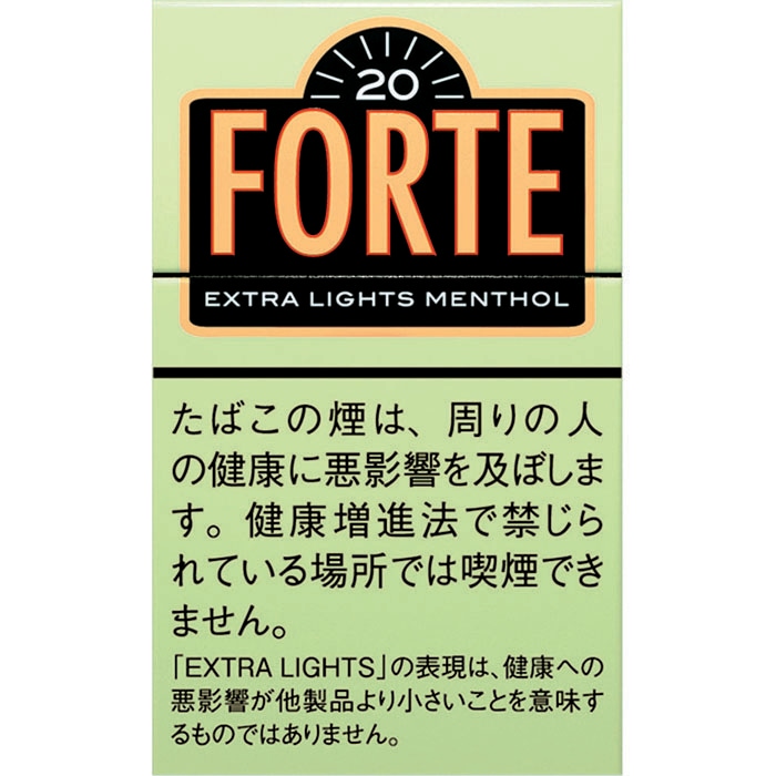 【20本入り】フォルテ・エクストラライト・メンソール