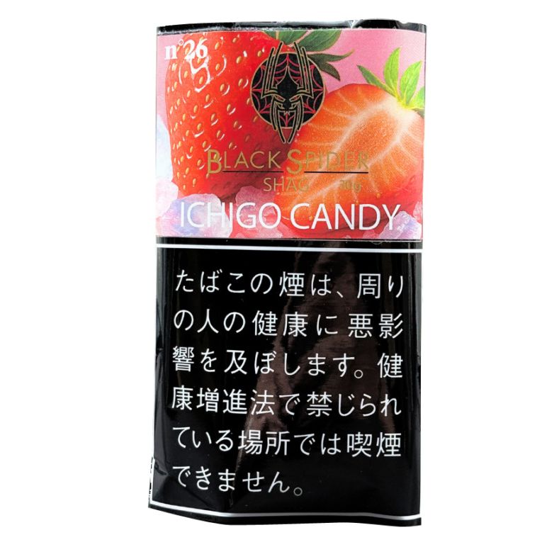 ブラックスパイダー【シャグ】イチゴキャンディ
