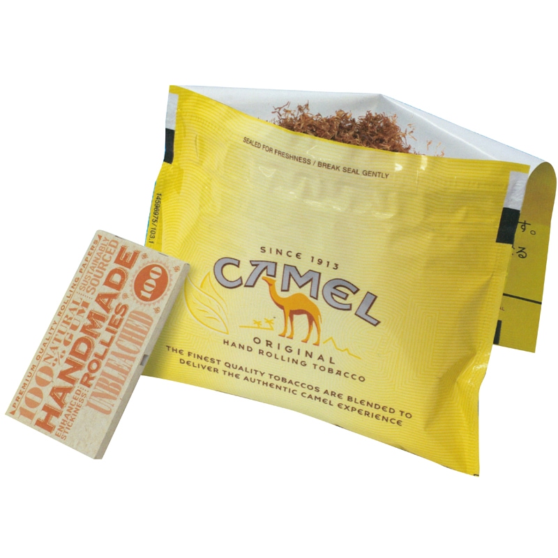 シャグケースイエロー、シャグポーチキャメル、オーダー用 シャグケース ネイビーブルー×キャメルブラウン【受注生産