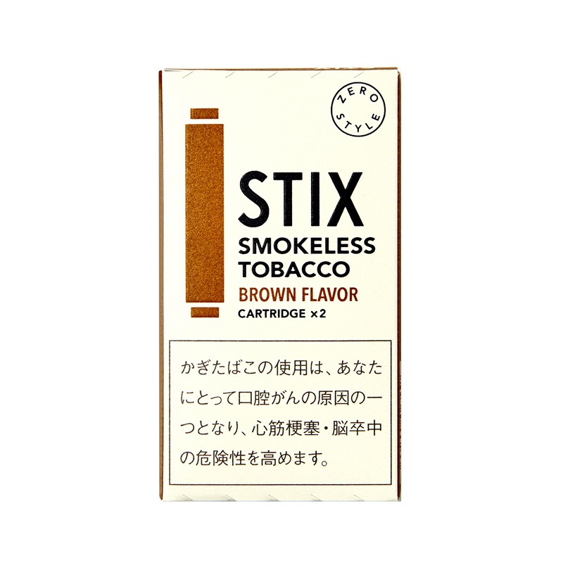 ゼロスタイル・スティックス・ブラウンフレーバー＿詰替用カートリッジ