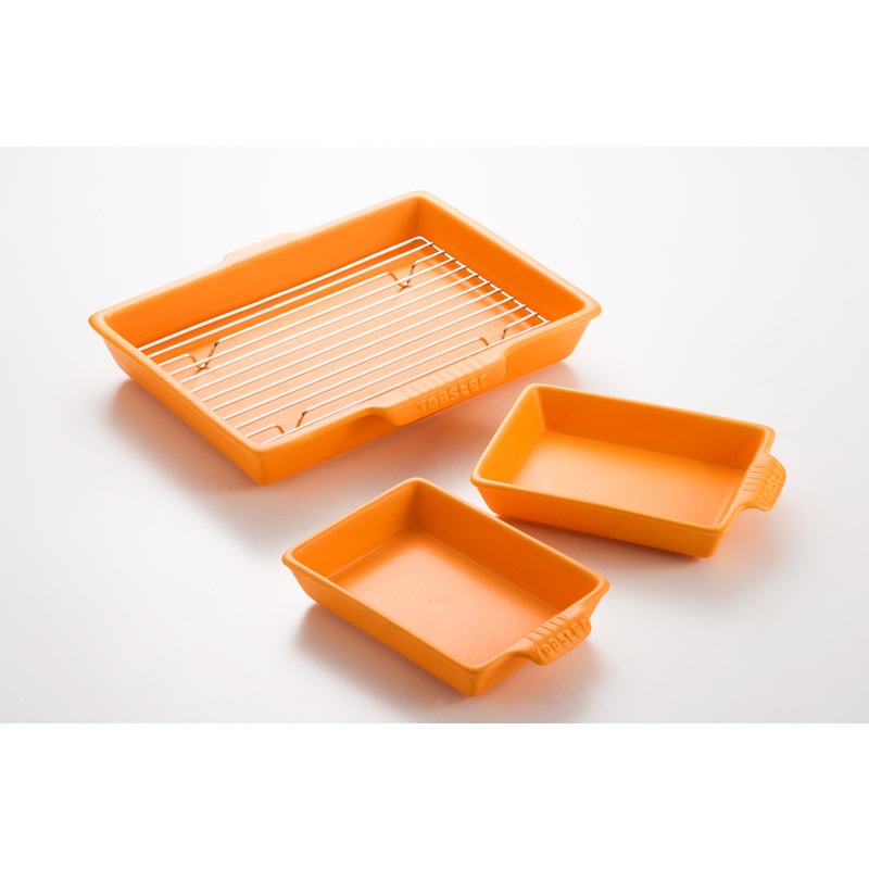 アウトレット]耐熱皿 トースタープレートセット | アウトレット | K+