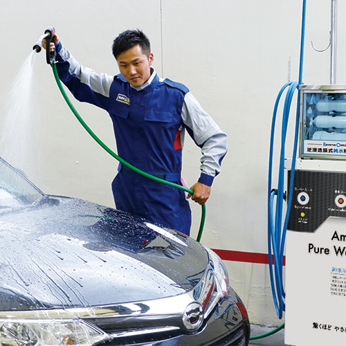 移動式純水手洗い洗車機 快洗Jr.5RO(1基) 100V【送料・組立費用込み